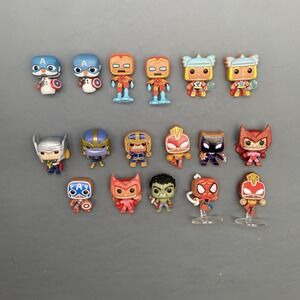 17 Funko Pocket Marvel Gingerbread Spiderman Captain America Thor Ironman